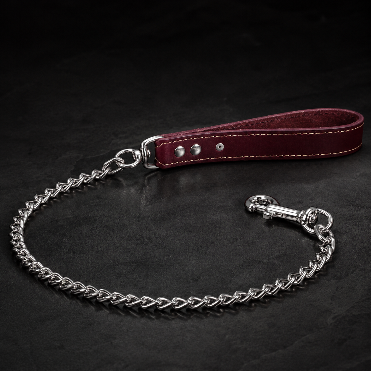 Burgundy Leash