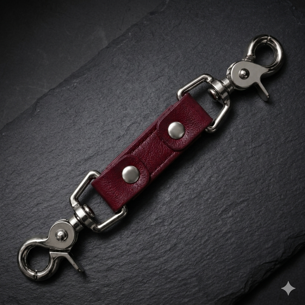 Burgundy Restraint Clip